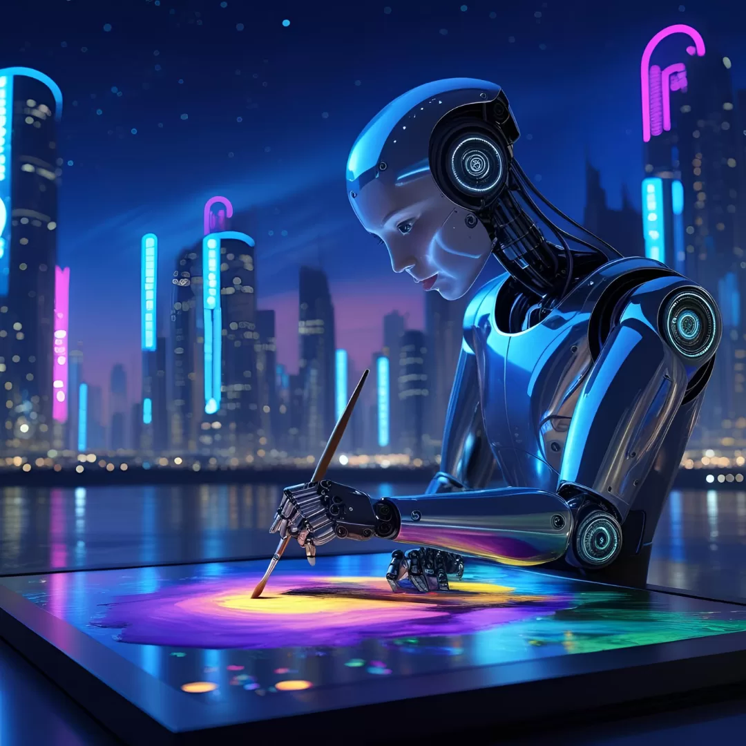 Inteligência Artificial que Cria Imagens — Revolução Visual com IA