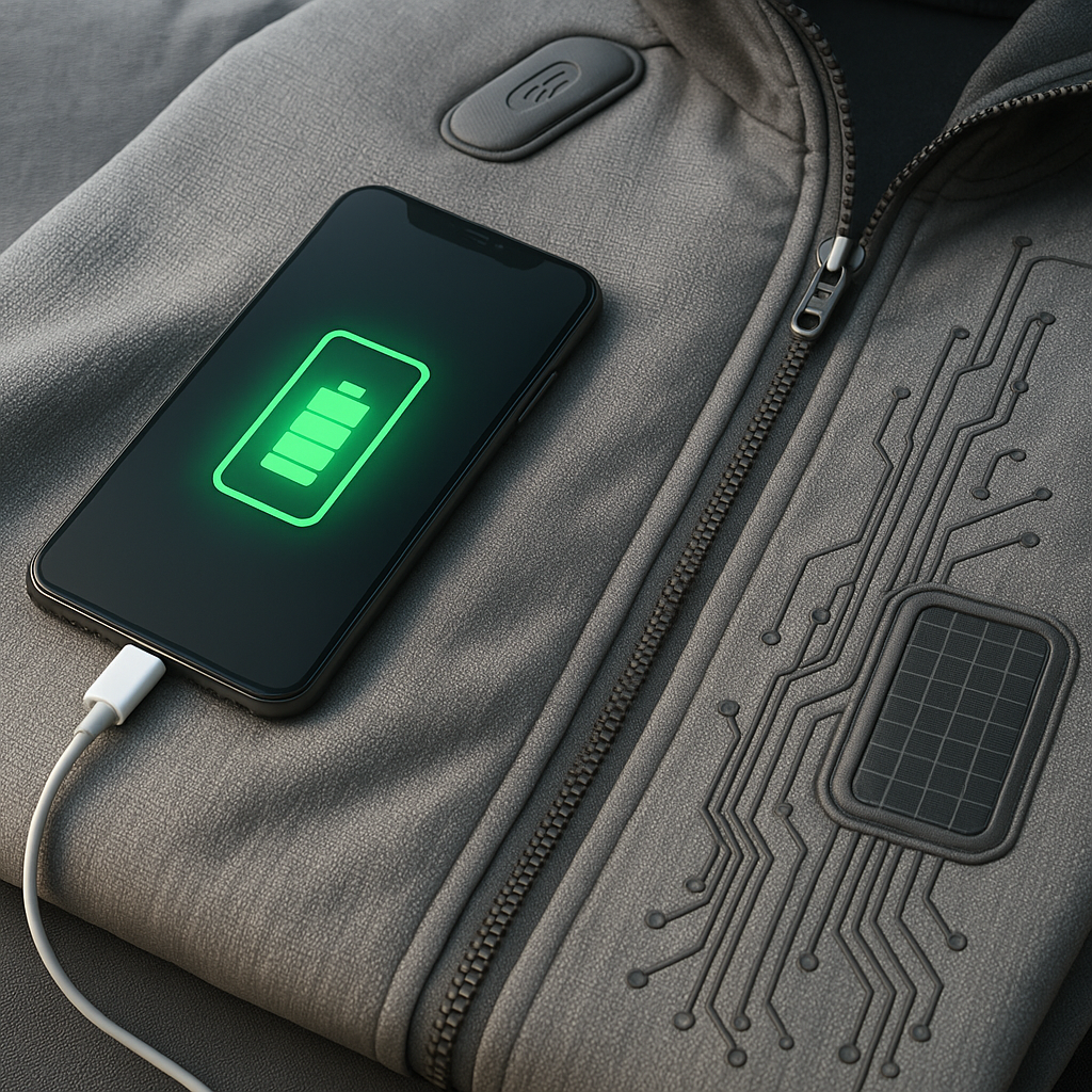 Moda do Futuro: Tecidos Inteligentes e Roupas que Carregam Seu Celular