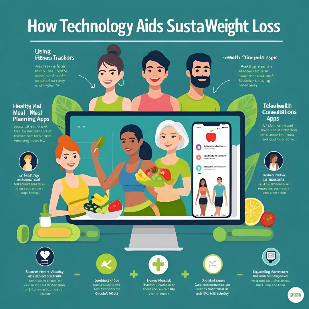 Como a Tecnologia Pode Ajudar na Perda de Peso de Forma Sustentável