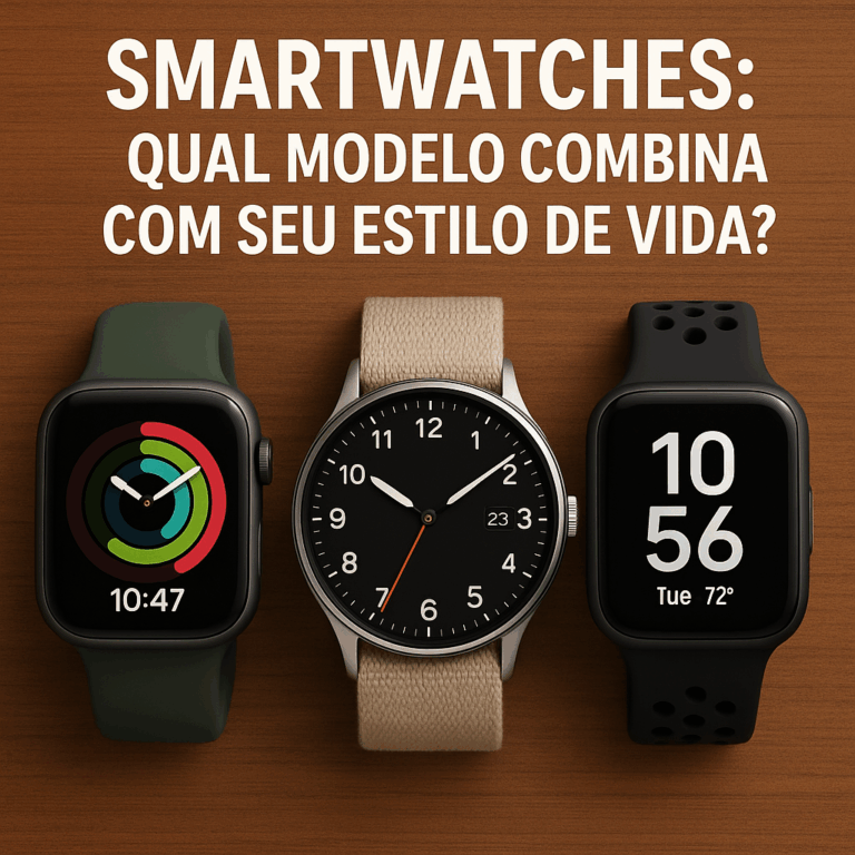 Smartwatches: Qual Modelo Combina com Seu Estilo de Vida?